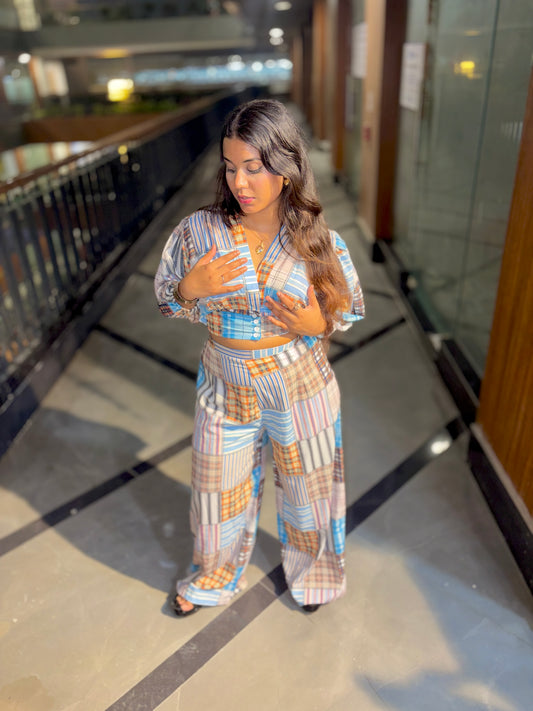 Luxe Patchwork Co-ord Set