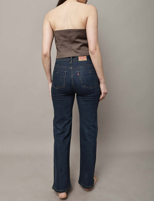 Luxestyle Side Swarovski Denim Jeans