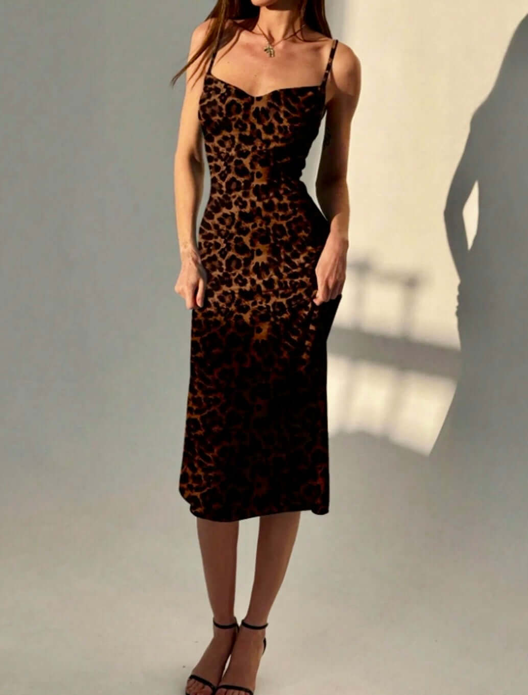 Cocoa Backless Slip Dress