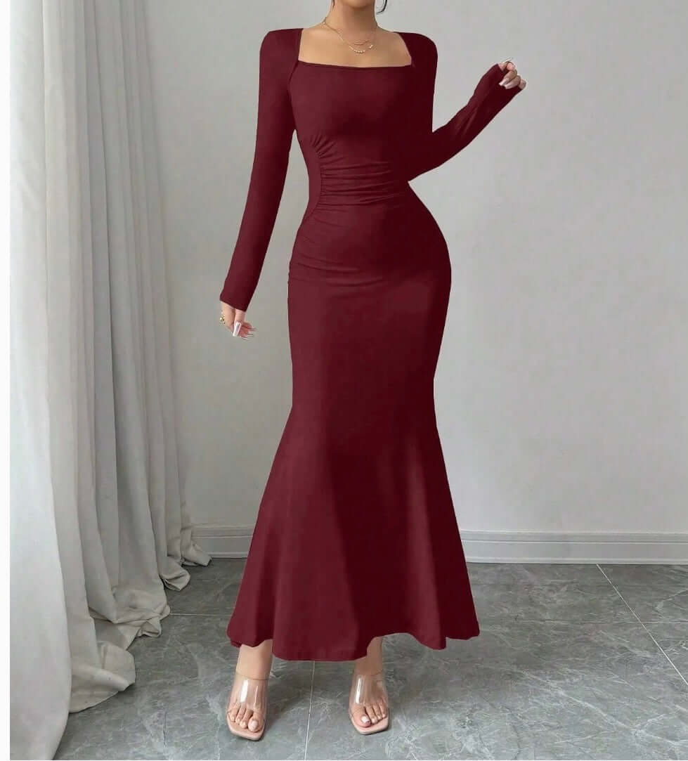 Elegant Luxe Fishtail Dress