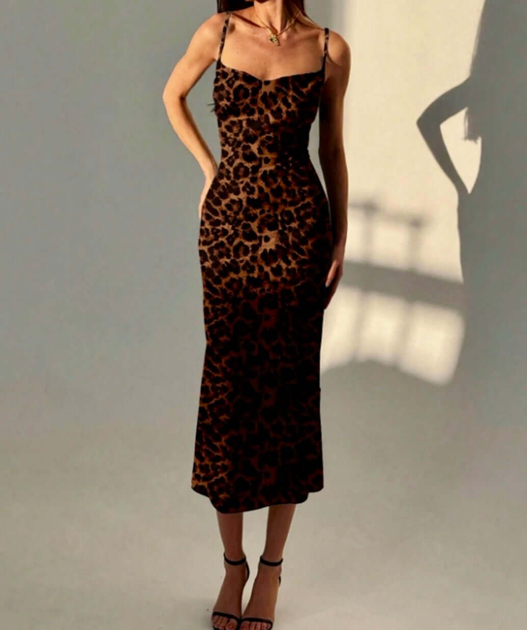 Cocoa Backless Slip Dress