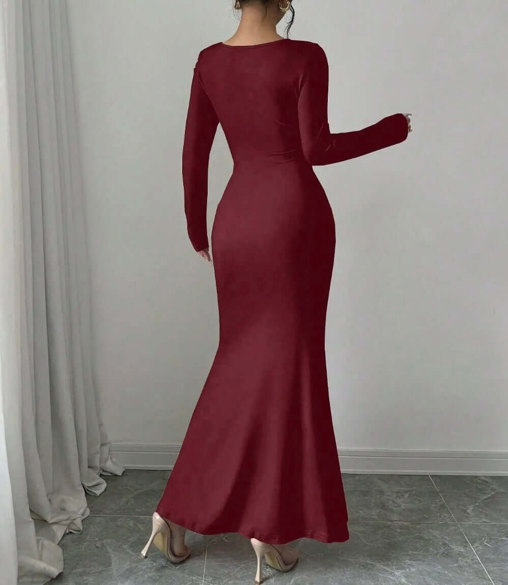 Elegant Luxe Fishtail Dress