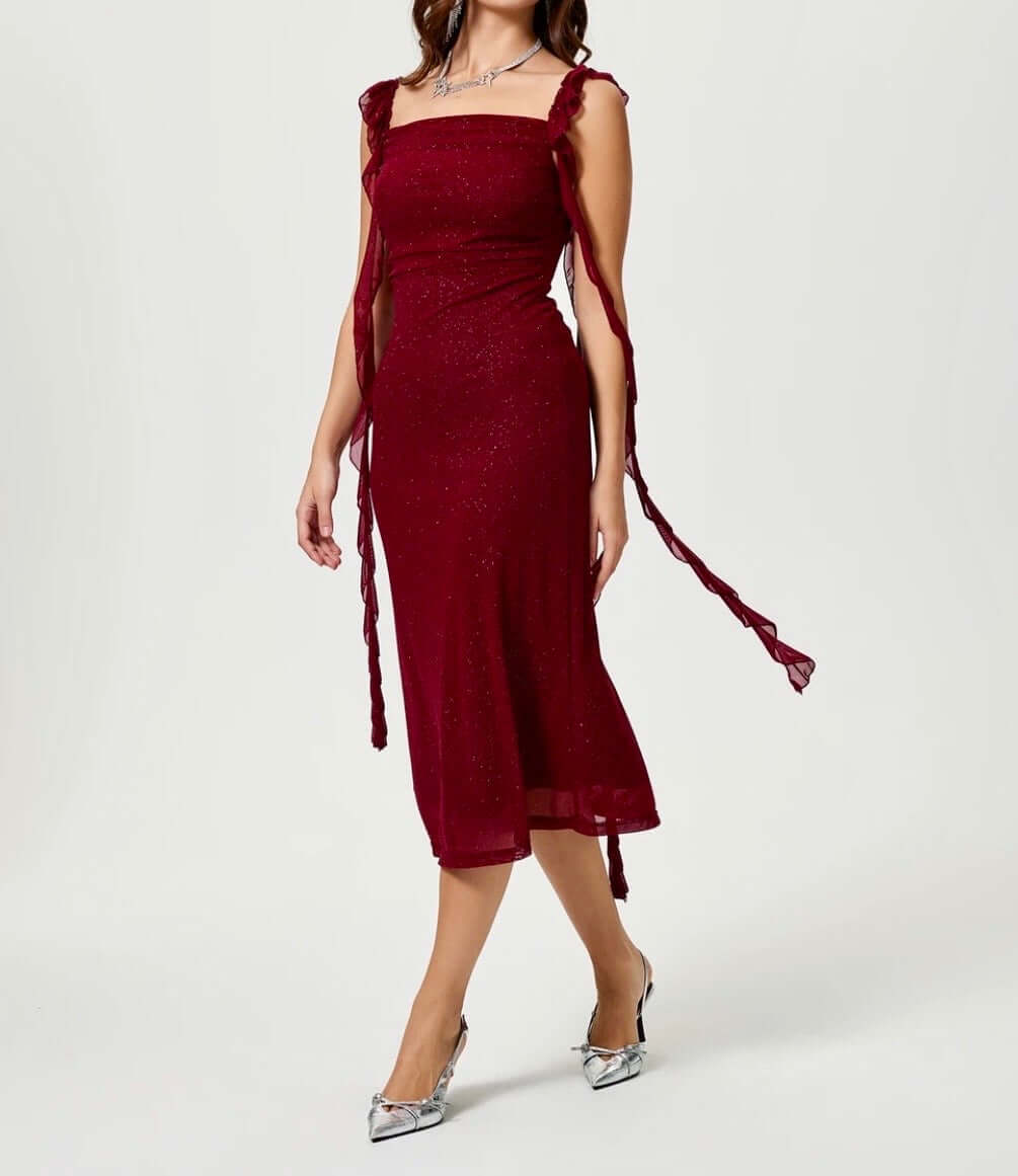 Luxe Sash Bodycon Dress