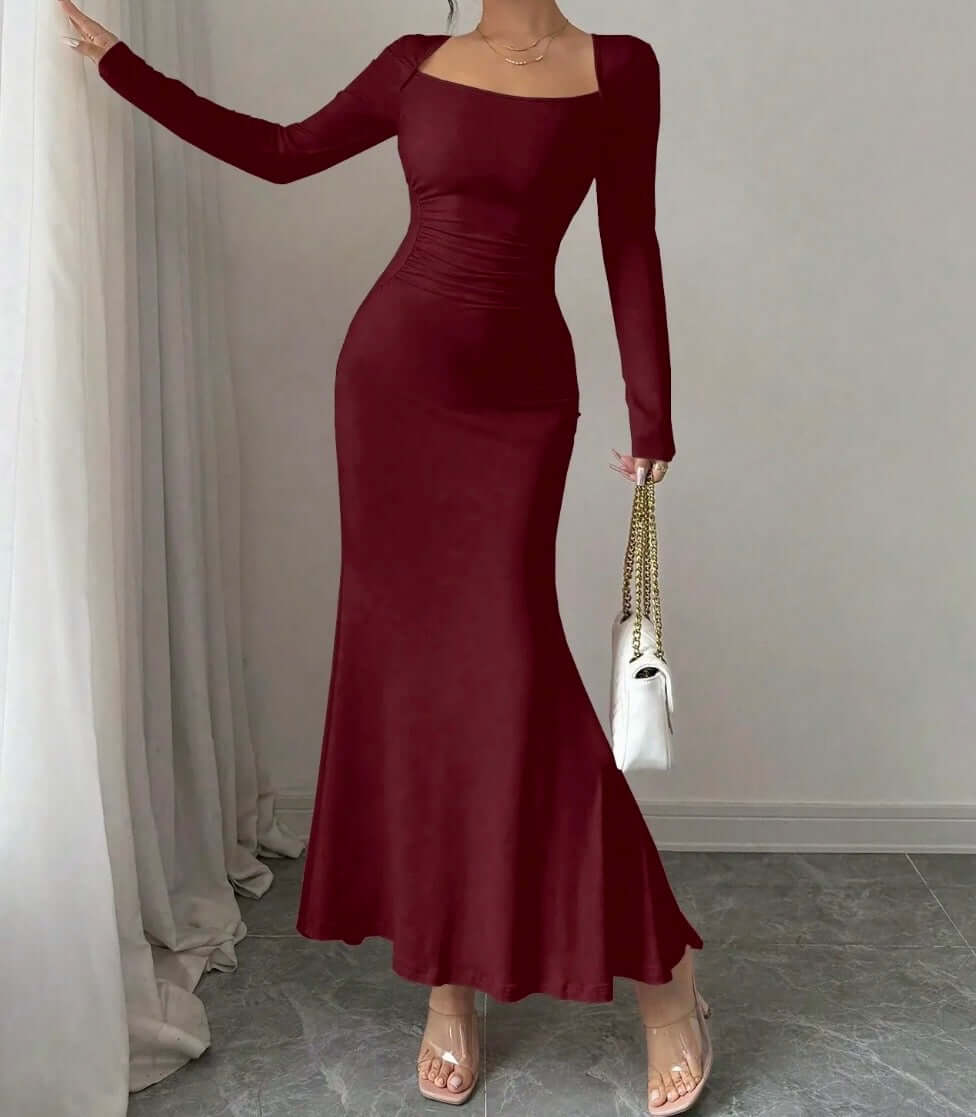 Elegant Luxe Fishtail Dress