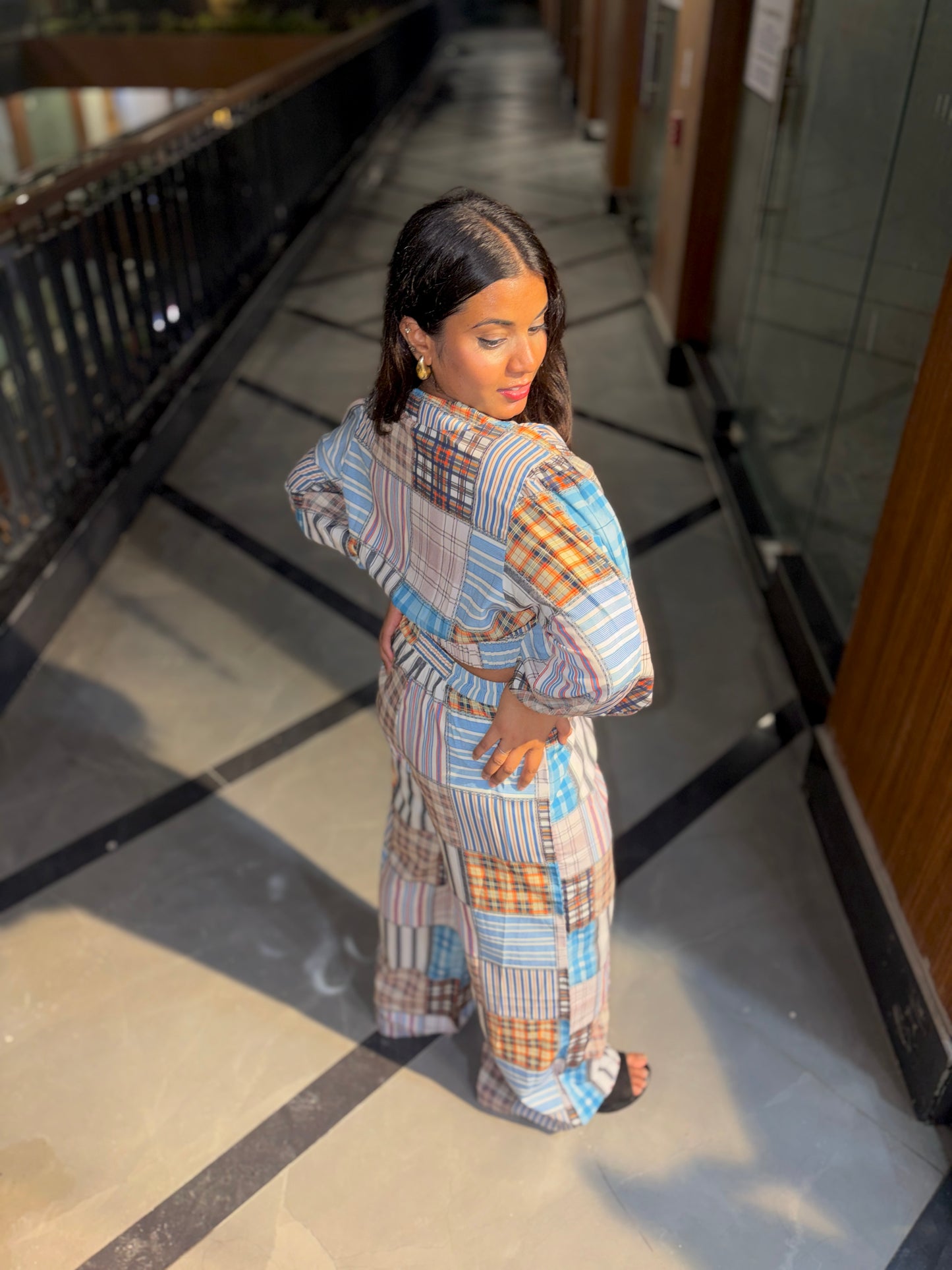 Luxe Patchwork Co-ord Set