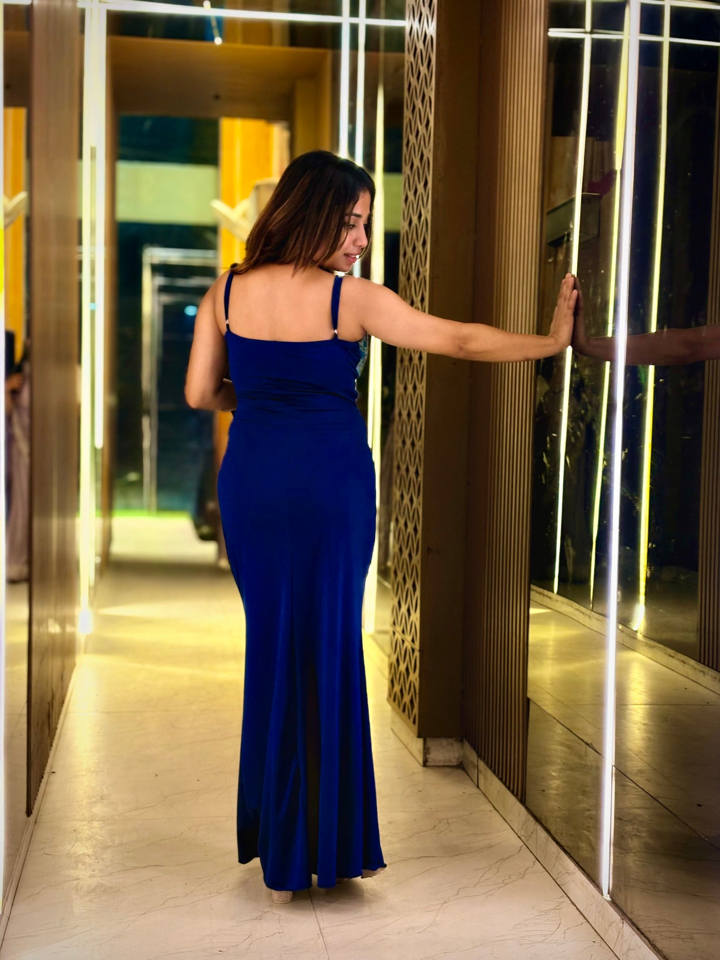 Midnight Backless Bodycon Dress